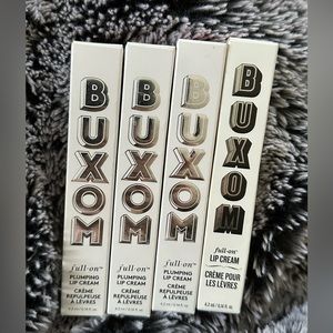 Set of 4 Buxom Plumping Lip Glosses, new never used!